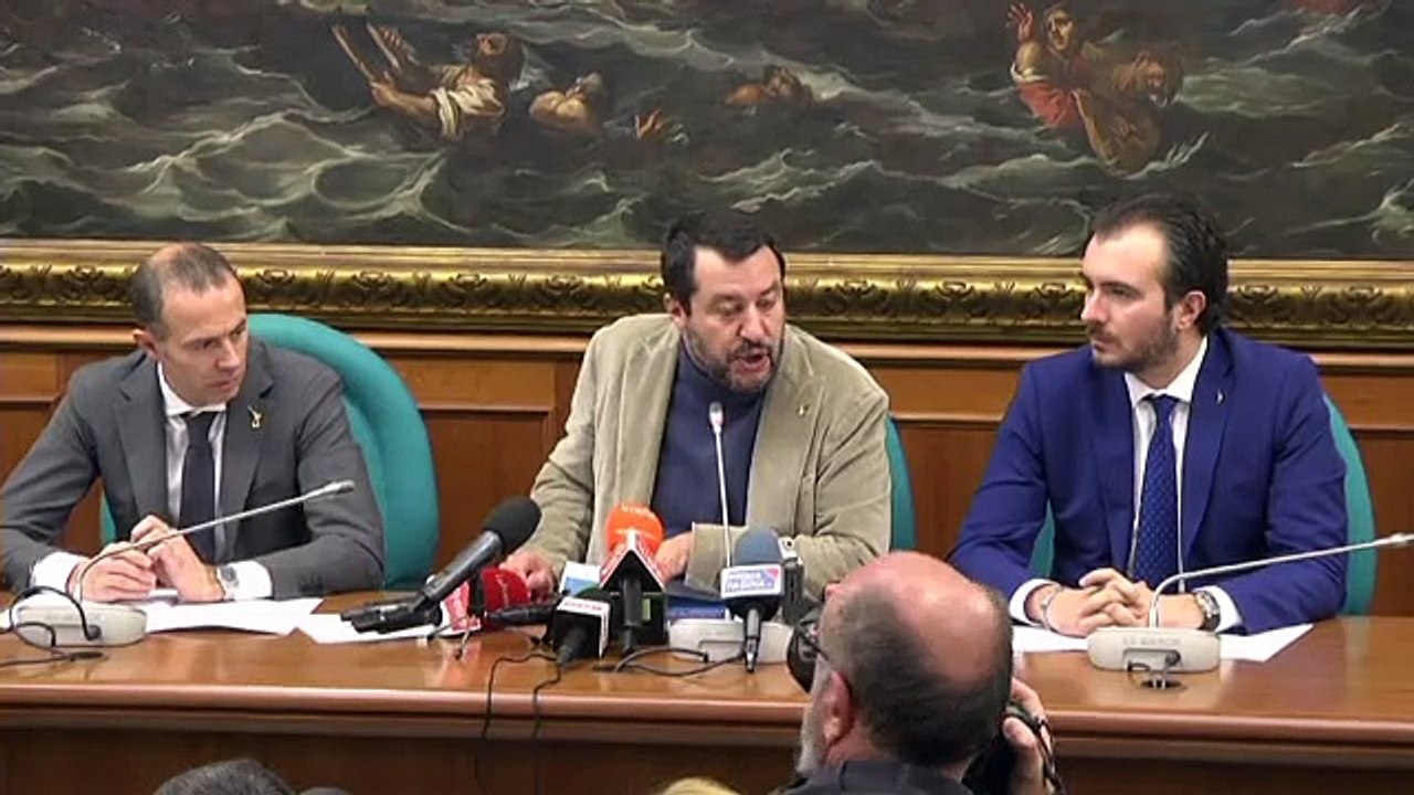 Roma - Matteo Salvini: “Subito un emendamento della Lega per destinare 100 milioni a Venezia"