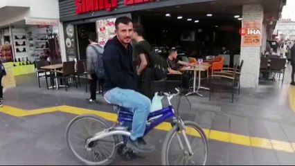 Dehşeti yaşan bisikletli o anları anlattı:'Görüntülere bakılırsa benim hayatta olmamam lazım'