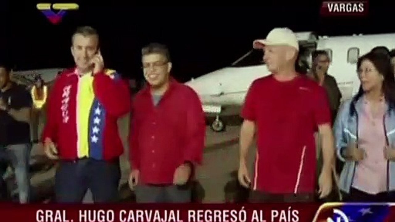 Policía española confirma que venezolano Hugo Carvajal está en paradero desconocido