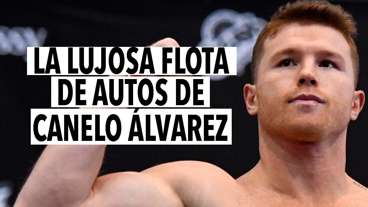 La lujosa flota de autos de Canelo Álvarez
