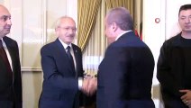 TBMM Başkanı Mustafa Şentop, CHP Genel Başkanı Kemal Kılıçdaroğlu’nu ziyaret etti