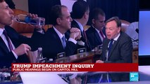 Public impeachment hearings are