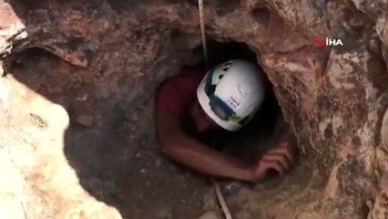 Doğal güzelliği ile dikkat çeken o mağaraya "Keban Gümüşkaya" ismi verildi