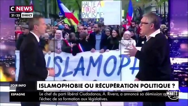 Michel Onfray : On a présenté cette manifestation comme étant contre l'islamophobie. Moi j'y ai surtout vu une invitation à faire la promotion de la religion musulmane