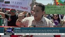 Pueblo chileno en paro nacional para exigir Asamblea Constituyente