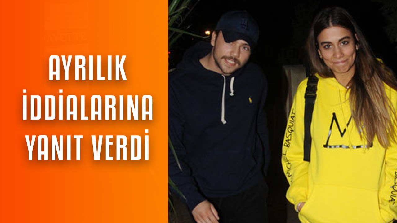 Tolga Sarıtaş sevgilisi Zeynep Mayruk ile ayrılık iddialarına el ele yanıt verdi