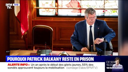 Pourquoi Patrick Balkany reste en prison ? - 13/11