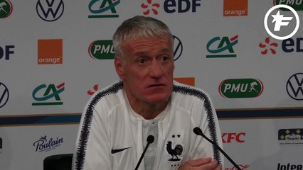 Didier Deschamps se réjouit de l'ambiance du Stade de France