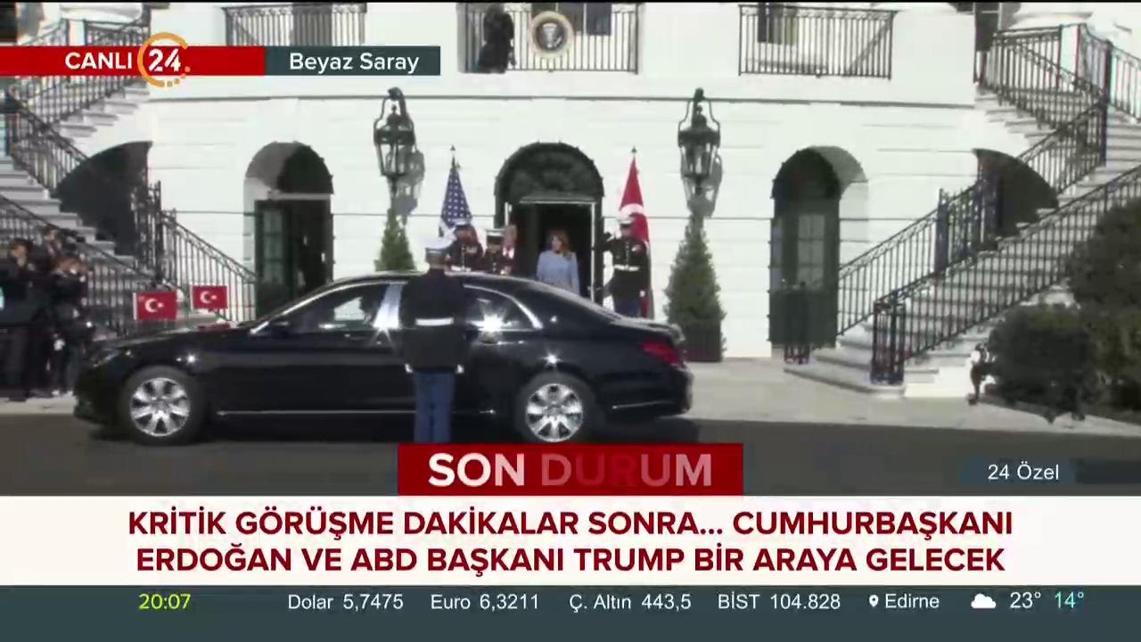 Erdoğan-Trump görüşmesi