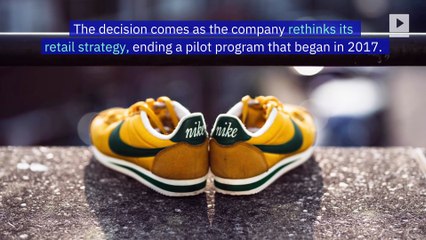 Nike Halts Sales on Amazon