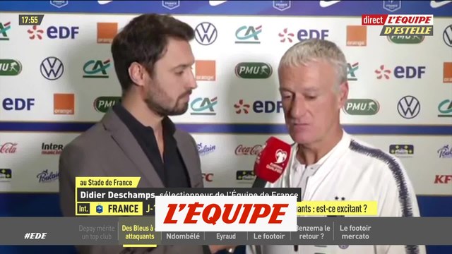 Deschamps «L'objectif est clair» - Foot - Qualif. Euro - Bleus