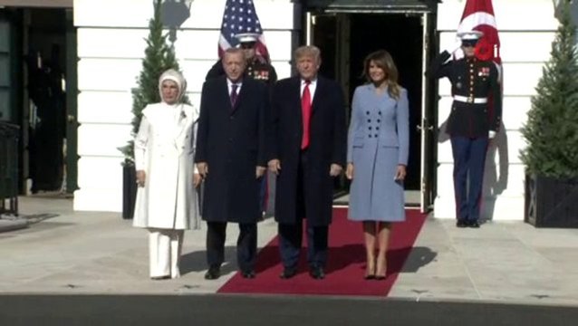 Cumhurbaşkanı Erdoğan Beyaz Saray'da