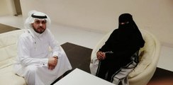 لأول مرة إعلامية سعودية بالنقاب على قناة مصرية