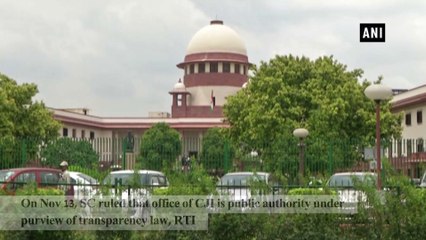 Supreme Court brings CJI’s office under RTI