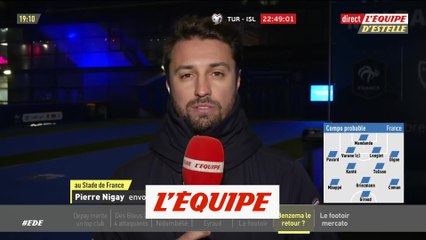 Avec Giroud, Tolisso et Kanté contre la Moldavie - Foot - Bleus