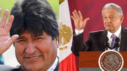 下载视频: Evo Morales felicita a AMLO por su cumpleaños