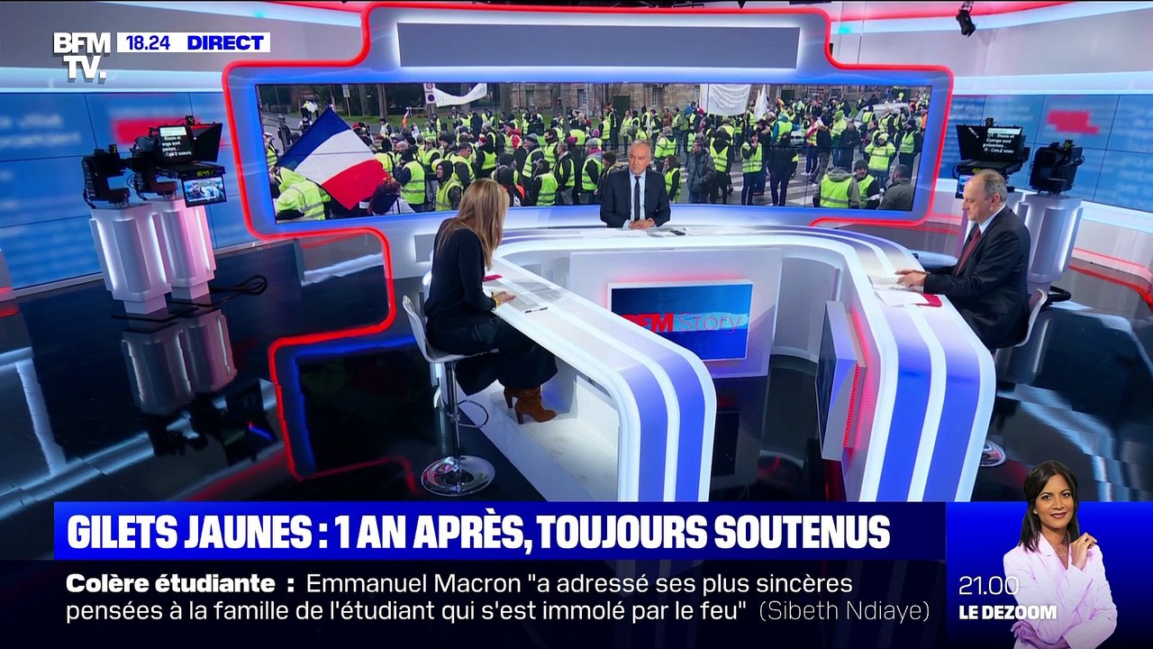 Gilets jaunes: un an après, toujours soutenus - 13/11