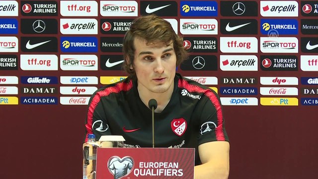 Türkiye-İzlanda milli maçına doğru - Çağlar Söyüncü - İSTANBUL