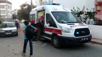 Korkutan yangın mahalleyi duman altında bıraktı