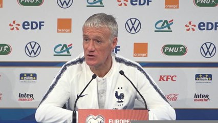 Bleus - Deschamps : "Mendy se rapproche de son meilleur niveau"