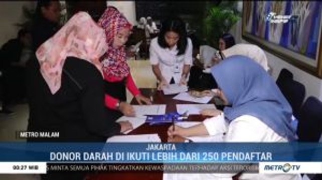 Sambut HUT ke-19, Metro TV Gelar Kegiatan Donor Darah
