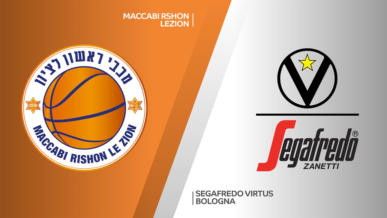 Maccabi Rishon Lezion - Segafredo Virtus Bologna Highlights | 7DAYS EuroCup, RS Round 7