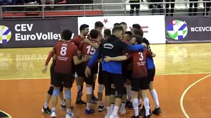 Challenge Kupası'nda Tokat Belediye Plevnespor, Kazincbarcika'ya set vermedi