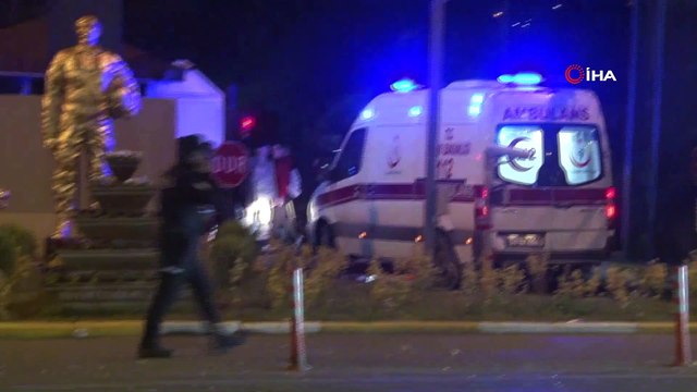 20. Zırhlı Tugay Komutanlığında patlama olduğu yönündeki ihbar üzerine olay yerine ambulans ve itfaiye ekipleri sevk edildi.