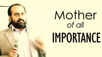 You are the mother of all importance || Acharya Prashant, with youth (2012)