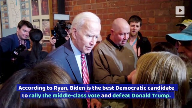 Former Presidential Contendor Tim Ryan Endorses Joe Biden