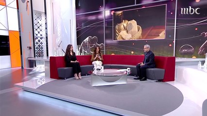 هدية عهود العبد الله للفنانة نور عرقسوسي ضيفة صدى الملاعب