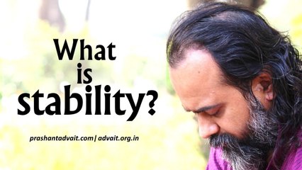 aHow to get stability of mind? || Acharya Prashant, with youth (2014)