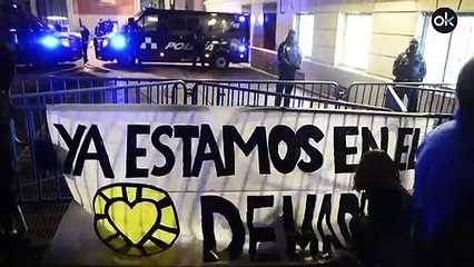 Ahora mismo cortando el Paseo del Prado.