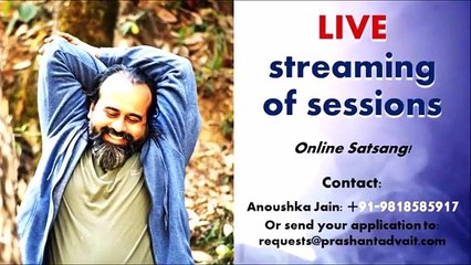 Acharya Prashant, with students - Build the mansion of life on empty space of mind