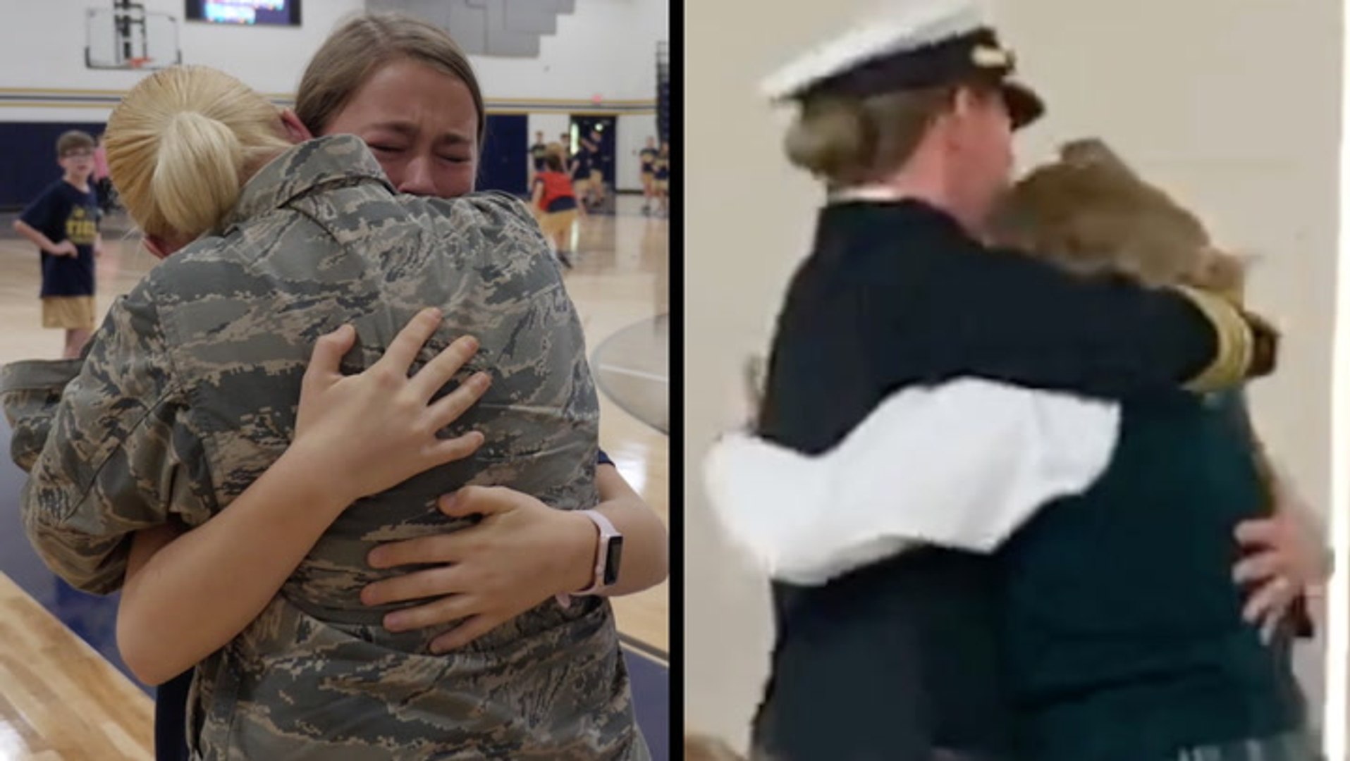 Surprise Military Homecomings