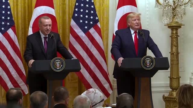 Trump: Cumhurbaşkanı Erdoğan'ın da Kürtlerle çok iyi ilişkisi var, Türkiye'de de çok fazla Kürt...
