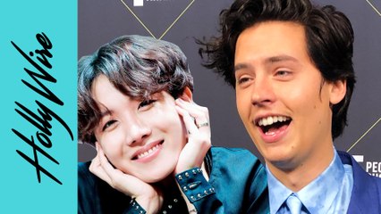 Cole Sprouse Has A Man Crush On J-Hope and BTS!!