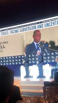 Maroc: Macky Sall a reçu le prix Medays