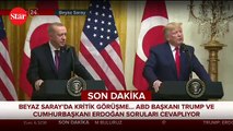 Başkan Erdoğan Trump’ı böyle düzeltti: İşte o anlar!;