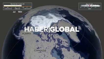 Amerikan Coğrafya Birliği, dünyanın eriyen 'son buz bölgesinin' görüntülerini yayınladı