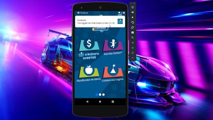Club Gerber - Facebook Login DEMO