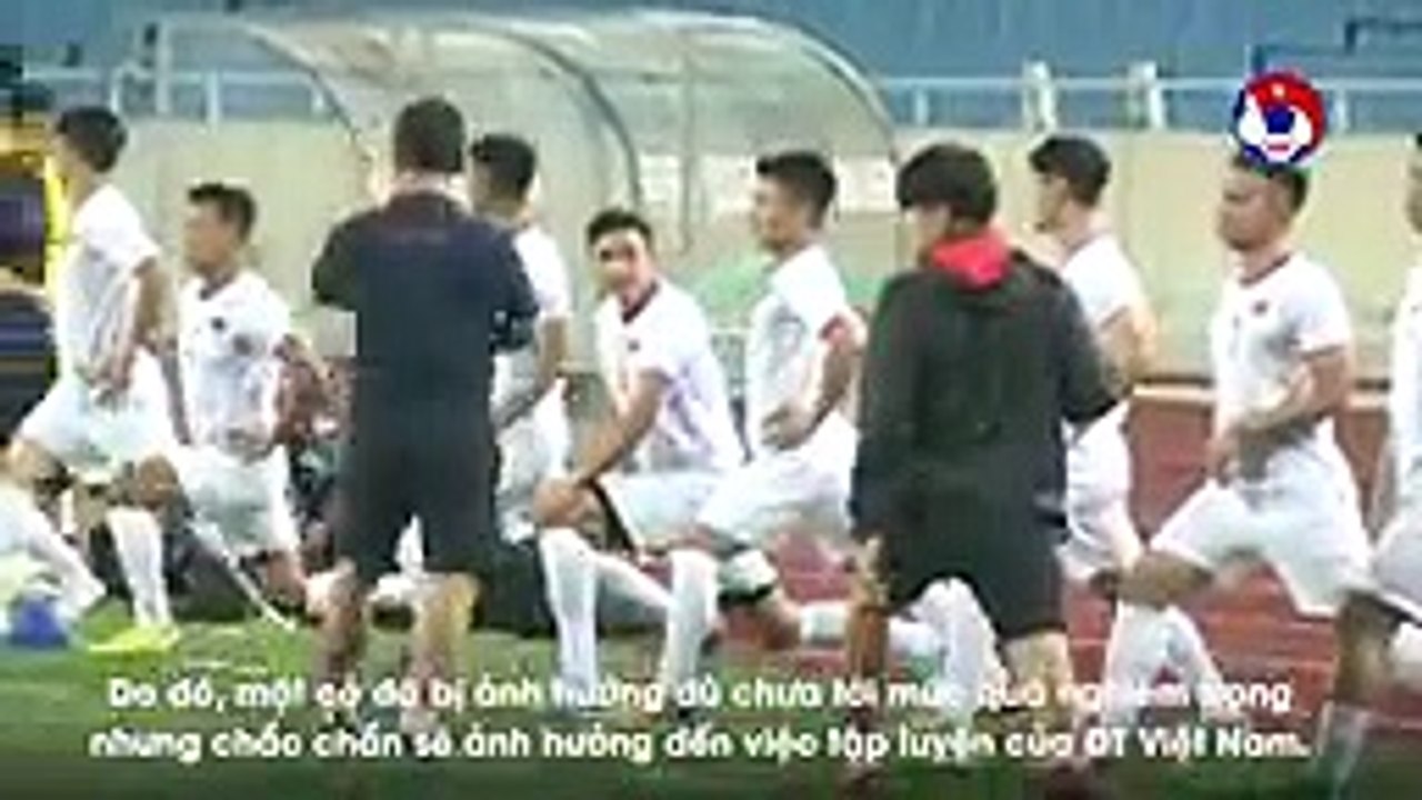 ĐT Việt Nam quyết tâm cực lớn trong buổi tập chính, sẵn sàng đấu với UAE | VFF Channel