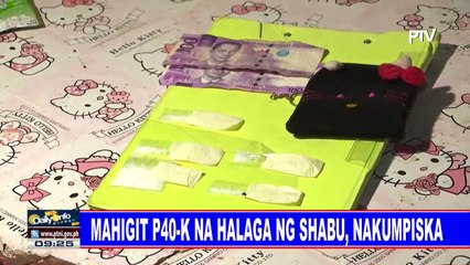 Mahigit P40-B na halaga ng shabu, nakumpiska