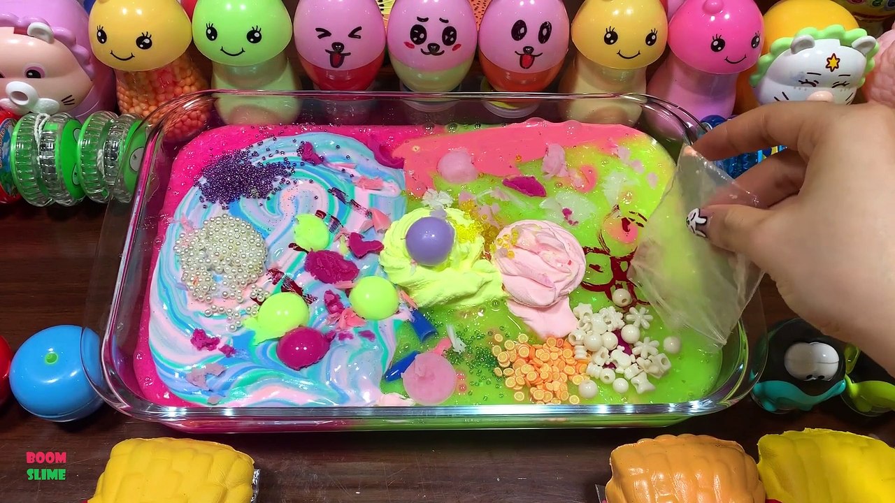 Festival of Colors !! Mixing Random Things Into Homemade Slime !! Satisfying Slime Smoothie #762