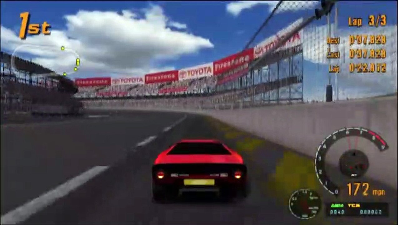 Gran Turismo 3 - Hidden Car Gameplay - Lancia STRATOS '73