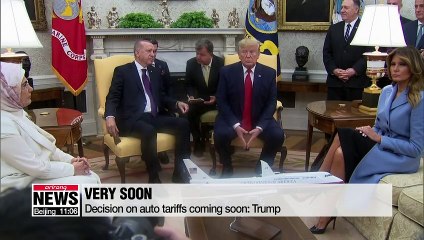 Decision on auto tariffs coming soon: Trump