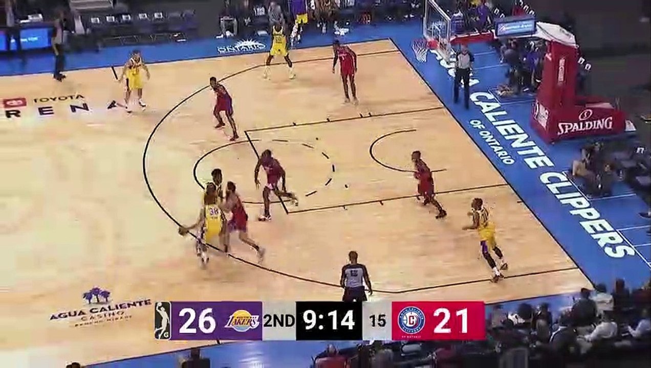 Devontae Cacok Posts 16 points & 11 rebounds vs. Agua Caliente Clippers