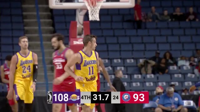 David Stockton (18 points) Highlights vs. Agua Caliente Clippers