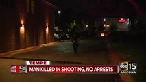 Man killed in Tempe shooting, no arrests
