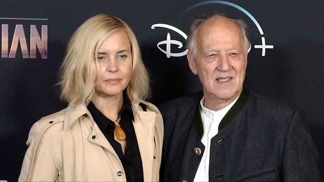 Werner Herzog, Lena Herzog The Mandalorian Premiere Red Carpet